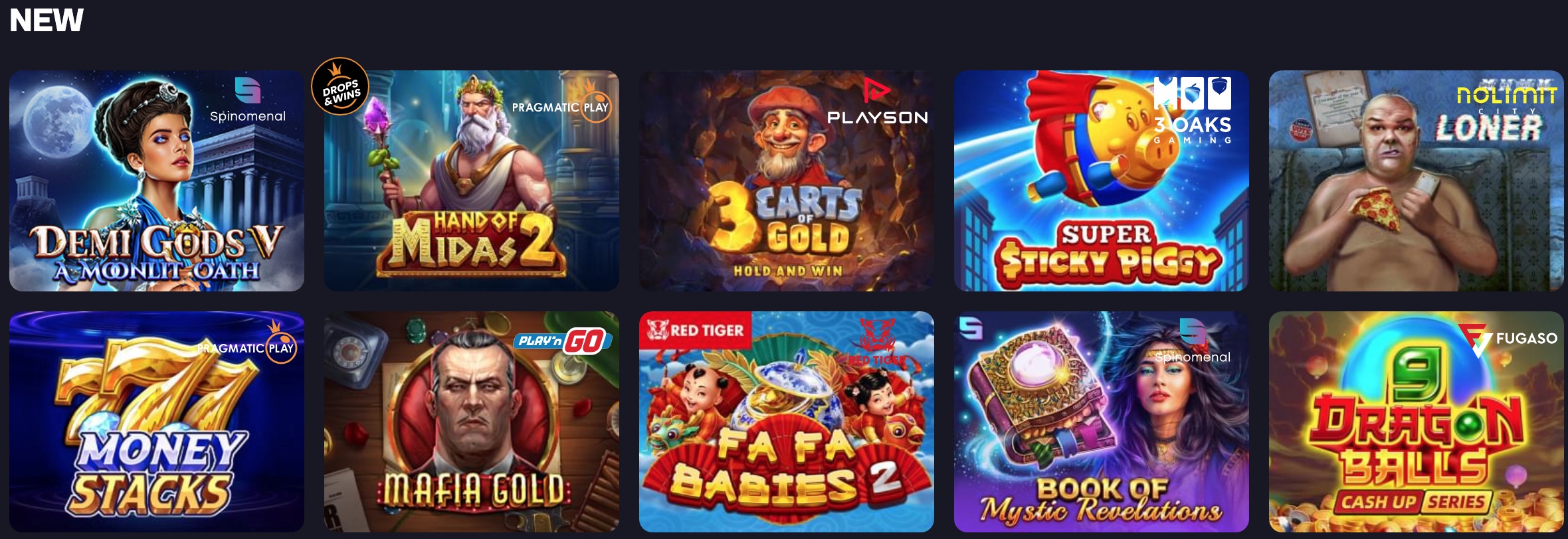 Nuevos juegos de casino Cat