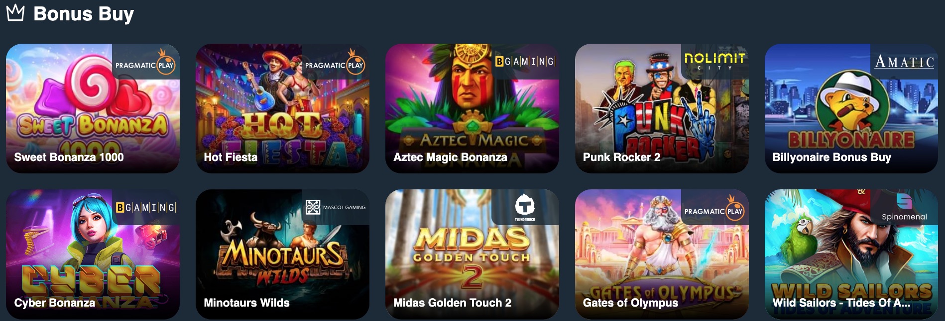 Gama Casino Bonus Buy