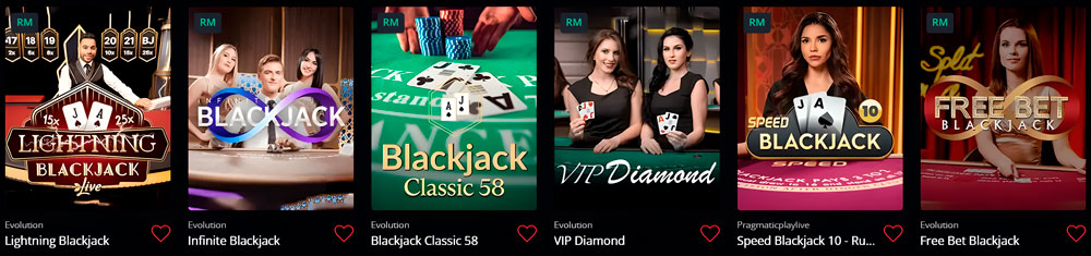 Live Casino Blackjack