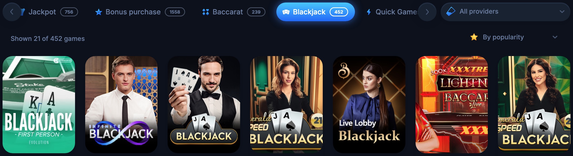 Vodka Bet Blackjack