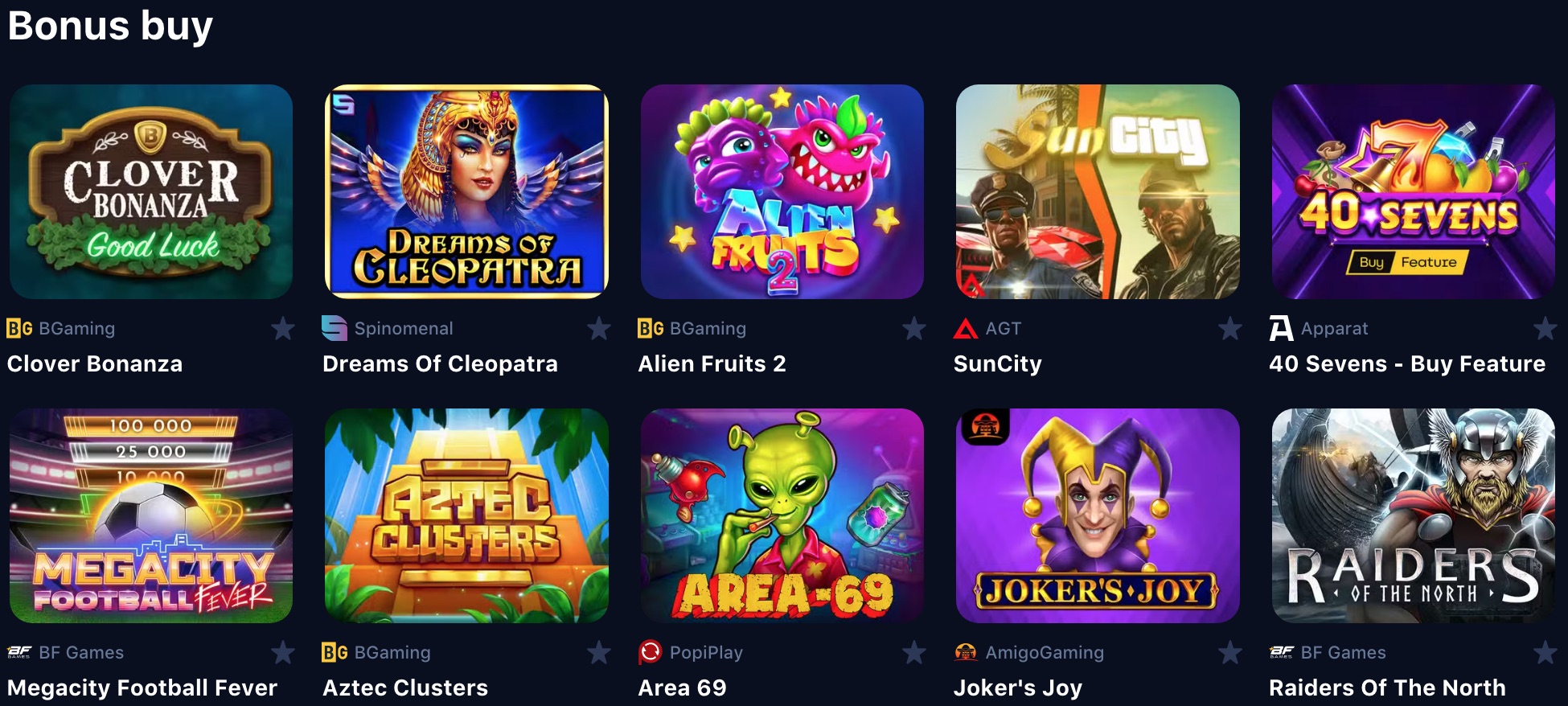 1win Casino Bonus Buy