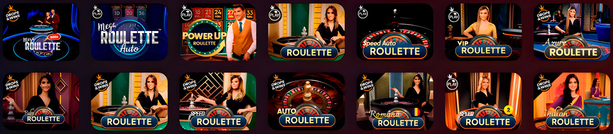 Roulette av de beste online kasinoene i Russland