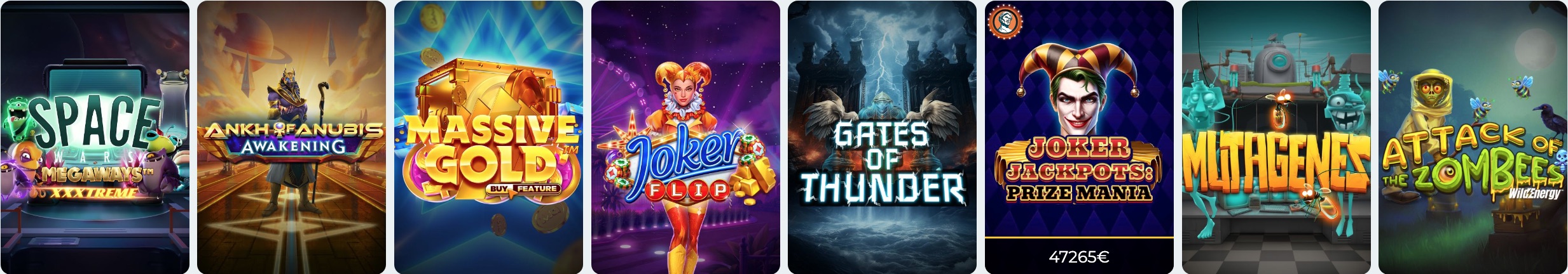 Lanzamientos de nuevos juegos de Alexander Casino