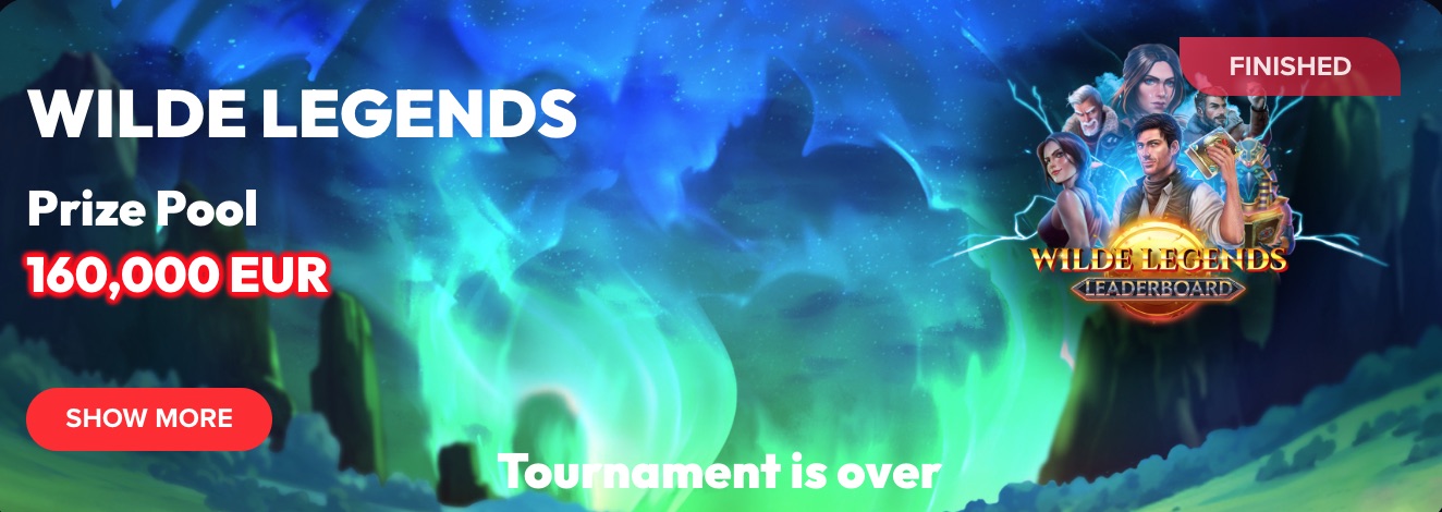 Tournoi Wilde Legends du Casino Arlekin