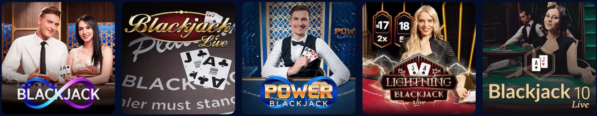 Canlı Casino Blackjack Oyunları