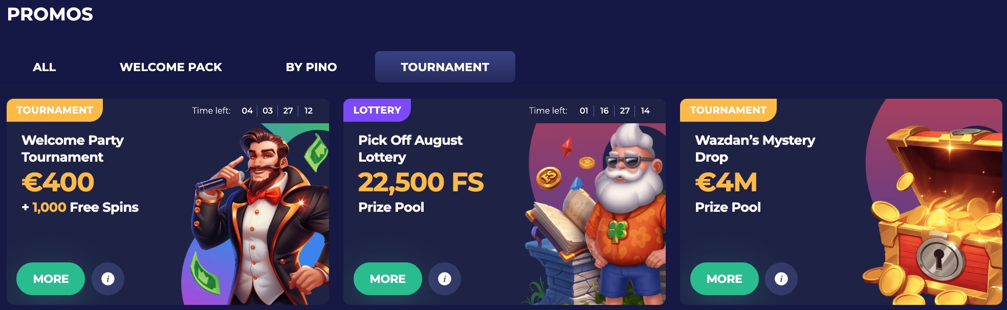 Pinocasino How to Participate in Tournaments