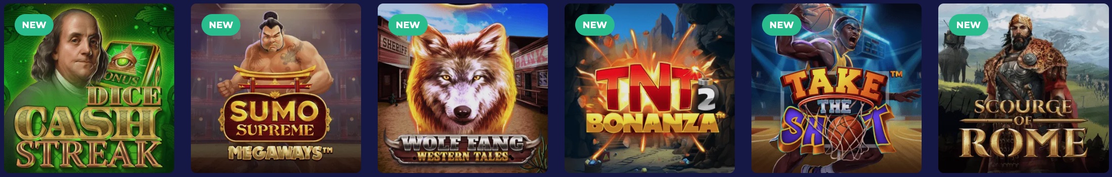 Nuevos juegos de Pinocasino