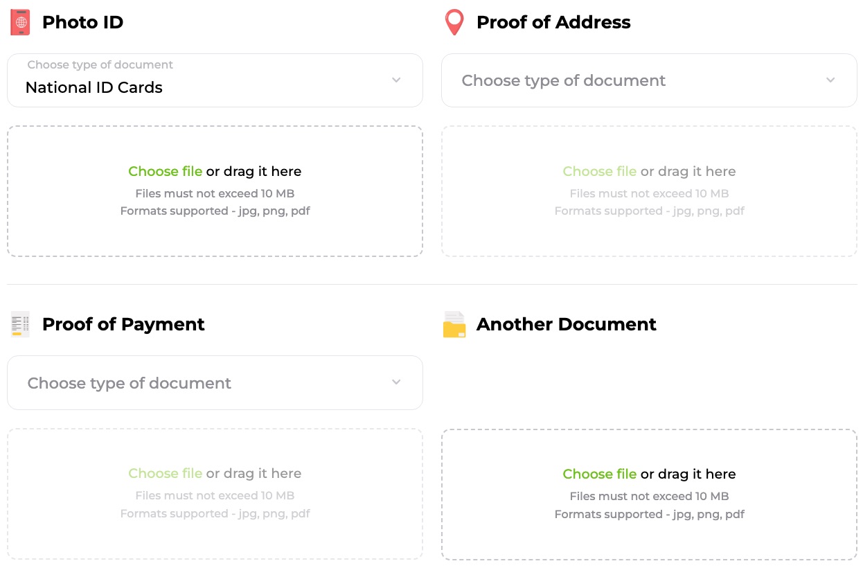 Verde Casino Profile Verification