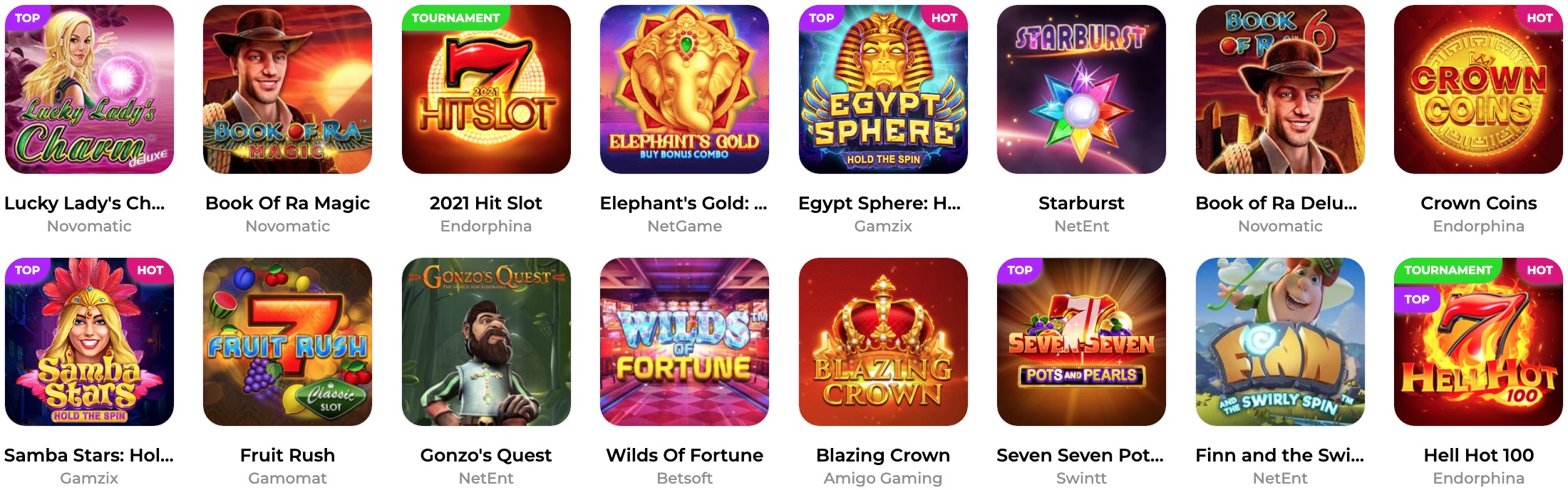 Juegos de tragamonedas de casino Verde