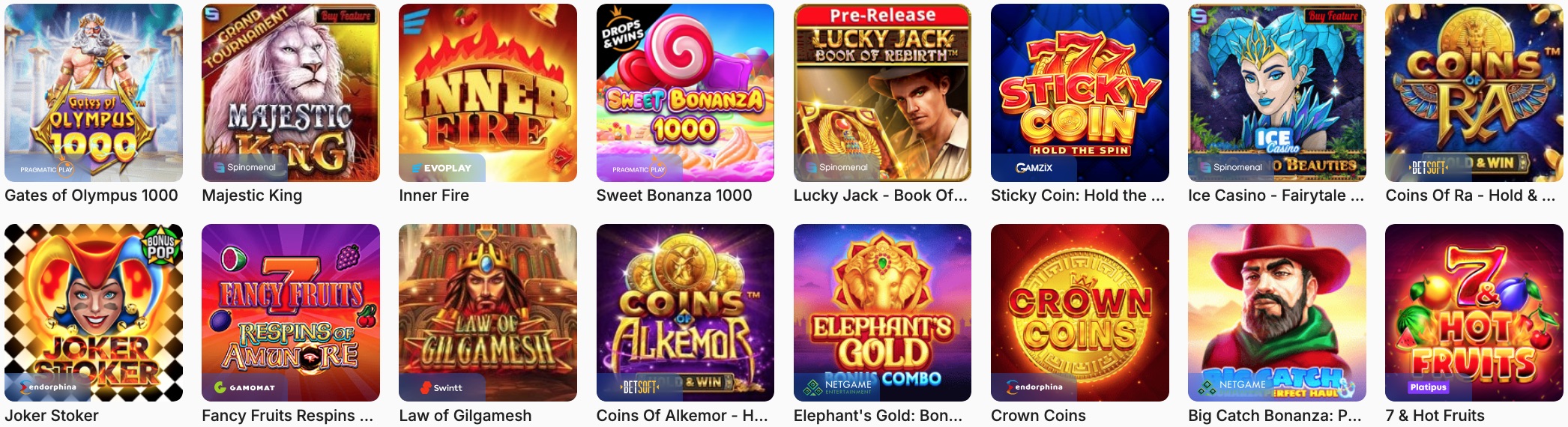 Ice Casino Slot Games